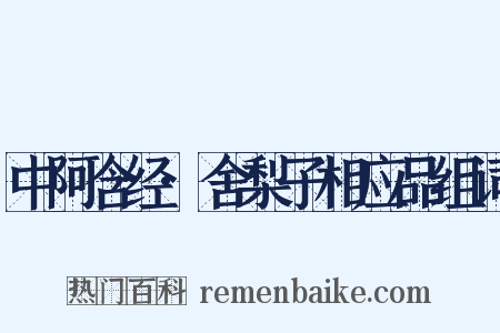 中阿含经·舍梨子相应品组词是什么意思的图片